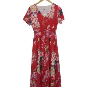Flower Print Causal Dress